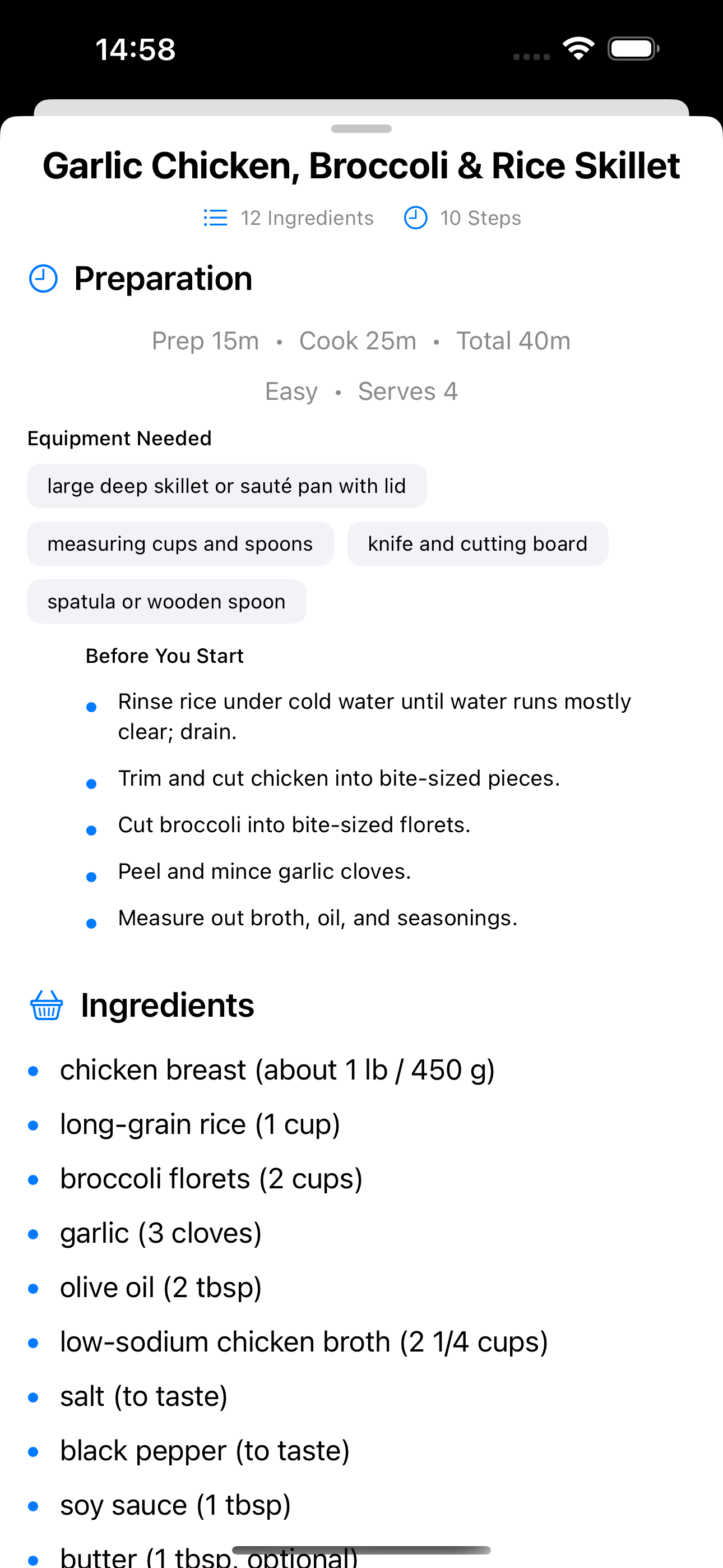 Cook with Confidence